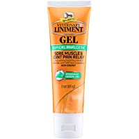 Absorbine Veterinary Liniment Gel, Topical Menthol Analgesic Rub for Sore Muscle, Joint & Arthritis Pain Relief