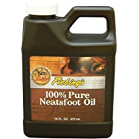 Fiebing's 100% Pure Neatsfoot Oil - Natural Leather Preservative - Great for Boots, Baseball Gloves, Saddles and More…