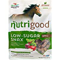 Nutrigood Low-Sugar Snax | Apple Flavor Horse Treats | 4 Pounds