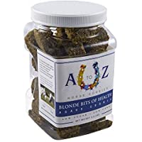 A to Z Horse Cookies Horse Cookie Treat: Blond Bits of Health Flavor, Low Carb Low Sugar Softer Treats, Organic, Great…