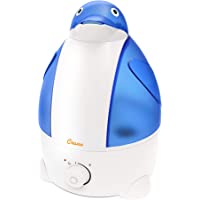 Crane Adorables Ultrasonic Cool Mist Humidifier, Filter Free, 1 Gallon, 500 Sq Ft Coverage, Whisper Quite, Air…