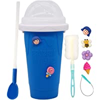 Magic Slushy Maker, Frozen Squeeze Smoothie Ice Cup for kids and family, Homemade DIY Milk Shake for Children and…