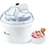Ice Cream Maker, Electric Ice Cream Machine Soft Serve Homemade KECOOLKE 1.5 Quart Frozen Yogurt, Sorbet,gelato
