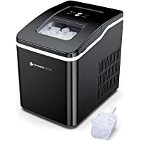 Dreamiracle Ice Maker Machine Countertop, 26 lbs in 24 Hours, Self-cleaning Ice Maker Countertop, 9 Cubes Ready in 8…