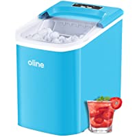 Oline Ice Maker Machine, Automatic Self-Cleaning Portable Electric Countertop Ice Maker, 26 Pounds in 24 Hours, 9 Ice…