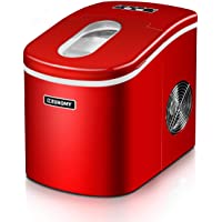 Euhomy Ice Maker Countertop, 26lbs/24H Portable Compact ice Maker Machine, 9 Ice Cubes Ready in 6-8 Mins, with Ice Scoop…