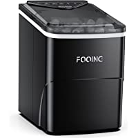 Portable Ice Maker, 26Lbs/24H Counter top Ice Maker Machine, Self-Cleaning, 9 Ice Cubes Ready in 6 Mins, Compact…