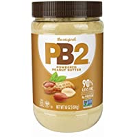 PB2 Original Powdered Peanut Butter - 6g of Protein, 90% Less Fat, Certified Gluten Free, Only 60 Calories per Serving…