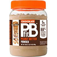 PBfit All-Natural Chocolate Peanut Butter Powder, Powdered Peanut Spread from Real Roasted Pressed Peanuts and Cocoa, 5g…