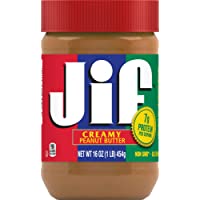 Jif Creamy Peanut Butter, 16 Ounces (Pack of 3)