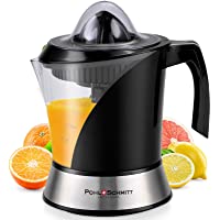 Pohl+Schmitt Deco-Line Electric Citrus Juicer Machine Extractor - Large Capacity 34oz (1L) Easy-Clean, Featuring Pulp…