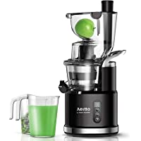 Aeitto Slow Juicer, Slow Masticating Juicer Machine with Big Wide 81mm Chute 900 ml Juice Cup, Cold Press Juicer for…