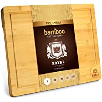 Bamboo Cutting Boards for Kitchen - Kitchen Chopping Board for Meat (Butcher Block) Cheese and Vegetables | Wooden…