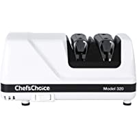 Chef'sChoice 320 Hone Flexhone Strop Professional Compact Electric Knife Sharpener with Diamond Abrasives & Precision…