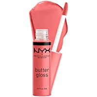 NYX PROFESSIONAL MAKEUP Butter Gloss, Non-Sticky Lip Gloss - Creme Brulee (Natural)