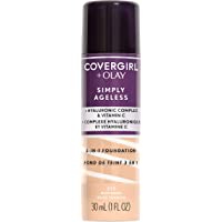 COVERGIRL & Olay Simply Ageless 3-in-1 Liquid Foundation, Buff Beige, 1 Fl Oz (Pack of 1)
