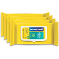 Preparation H Medicated Hemorrhoidal Wipes for Cleansing, Burning, Itch and Irritation Relief, 4 Packs of 48 Count, 192…