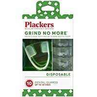 Plackers Grind No More Dental Night Guard for Teeth Grinding, Blue 10 Count