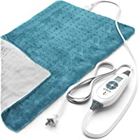 Pure Enrichment® PureRelief™ XL (12" x 24") Electric Heating Pad for Back Pain and Cramps - 6 InstaHeat™ Settings…