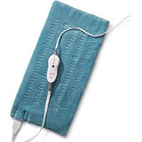Sunbeam, Heating Pad for Pain Relief XL King Size SoftTouch 4 Heat Settings with AutoOff 12Inch x 24Inch, Teal,