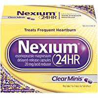 Nexium 24HR ClearMinis Acid Reducer Heartburn Relief Delayed Release Capsules for All-Day and All-Night Protection from…