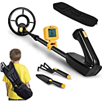 RM RICOMAX Metal Detector for Kids - 7.4 Inch Waterproof Kid Metal Detectors Gold Detector Lightweight Search Coil (24…
