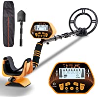 SUNPOW Metal Detector for Adults & Kids, High Accuracy Metal Detector, LCD Display with Adjustable Light, Pinpoint…