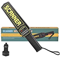 RANSERNERS Super Scanner Metal Detector Wand,Security Scanner Wand, Metal Scanner,Safety Bars, Portable Adjustable Sound…