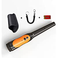 Fully Waterproof Pinpoint Metal Detector Pinpointer - 360 Search Treasure Pinpointing Finder Probe with Belt Holster for…