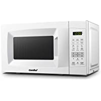 COMFEE' EM720CPL-PM Countertop Microwave Oven with Sound On/Off, ECO Mode and Easy One-Touch Buttons, 0.7 Cu Ft/700W…
