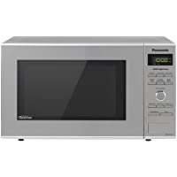 Panasonic Microwave Oven NN-SD372S Stainless Steel Countertop/Built-In with Inverter Technology and Genius Sensor, 0.8…