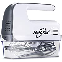 Hand Mixer, 5-Speed Hand Mixer Electric 400W Handheld Mixer with Snap-on Storage Case and 5 Stainless Steel Attachments…