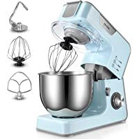OSTBA Stand Mixer, 8-Speed Electric Kitchen Mixer Tilt-Head Food Mixer 5.5Qt，Stainless Steel Bowl Dishwasher Safe, Dough…