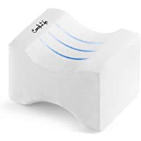 ComfiLife Orthopedic Knee Pillow for Sciatica Relief, Back Pain, Leg Pain, Pregnancy, Hip and Joint Pain - Memory Foam…