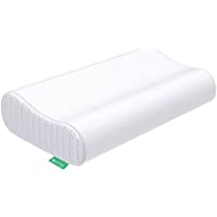 UTTU Sandwich Pillow, Adjustable Memory Foam Pillow, Bamboo Pillow for Sleeping, Cervical Pillow for Neck Pain, Neck…