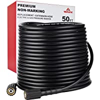 YAMATIC Kink Resistant 3200 PSI 1/4" 50 FT High Pressure Washer Hose Replacement With M22-14mm Brass Thread (Premium…