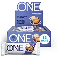ONE Protein Bars, Blueberry Cobbler, Gluten Free Protein Bars with 20g Protein and only 1g Sugar, Guilt-Free Snacking…