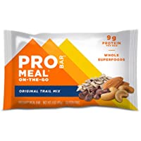 PROBAR - Meal Bar, Original Trail Mix, Non-GMO, Gluten-Free, Healthy, Plant-Based Whole Food Ingredients, Natural Energy…