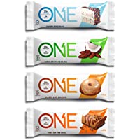 ONE Protein Bars, Best Sellers Variety Pack, Gluten Free 20g Protein and Only 1g Sugar, Birthday Cake, Almond Bliss…