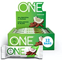 ONE Protein Bars, Almond Bliss, Gluten Free Protein Bars with 20g Protein and only 1g Sugar, Guilt-Free Snacking for…