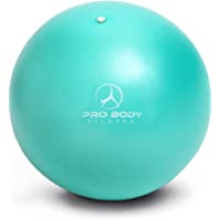 ProBody Pilates Mini Exercise Ball - 9 Inch Small Bender Ball for Stability, Barre, Pilates, Yoga, Balance, Core…