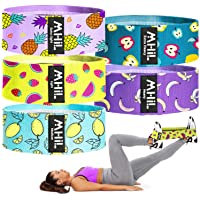 MhIL 5 Resistance Bands Set - Best Exercise Bands, Booty Bands for Women and Men, Workout Bands for Working Out Legs…