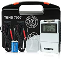 TENS 7000 Digital TENS Unit with Accessories - TENS Unit Muscle Stimulator for Back Pain, General Pain Relief, Neck Pain…