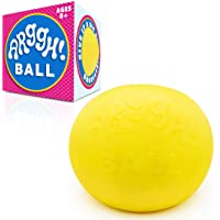 Power Your Fun Arggh Giant Stress Ball for Adults and Kids - Jumbo Anxiety Relief Ball Fidget Toy, Color-Changing Anti…