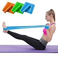 Hoocan Resistance Bands Elastic Exercise Bands Set for Recovery, Physical Therapy, Yoga, Pilates, Rehab,Fitness,Strength…