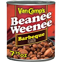 Van Camp's Barbeque Beanee Weenee, Canned Food, 7.75 OZ (Pack of 24)