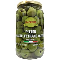 Sanniti Pitted Castelvetrano Olives - 19 Ounce Jar