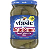 Vlasic Snack'mms Sweet'n Crunchy Mini Pickles, 16 FL OZ