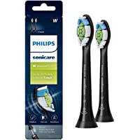 Philips Sonicare Genuine W DiamondClean Toothbrush Heads, 2 Brush Heads, Black, HX6062/95