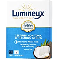 Lumineux Teeth Whitening Strips by Oral Essentials - 7 Treatments Dentist Formulated and Certified Non Toxic…
